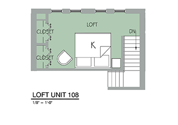 Watkins Glen Vacation Rental: Unit 108 Loft