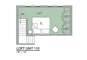 Watkins Glen Vacation Rental: Unit 110 Loft