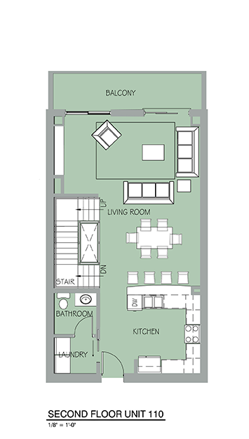 Watkins Glen Vacation Rental: Unit 110 Second Floor