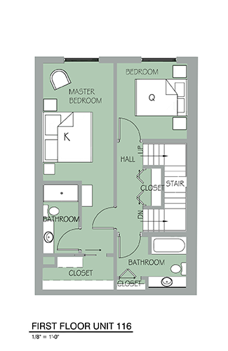 Watkins Glen Vacation Rental: Unit 116 First Floor